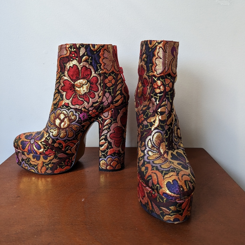 Shellys London Chanah Brocade Bootie